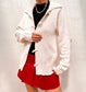 Vintage 80s oversized wool vest Size M