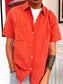 Camicia oversize a righe vintage anni '80 Taglia L