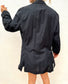 Blazer a righe oversize vintage anni '80 Taglia XL