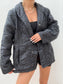 Giacca trapuntata oversize vintage anni '80 Taglia M