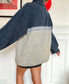Pull overisze col roulé vintage 80s
