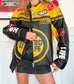 Vintage 80s vintage racing biker oversized jacket Size M/L