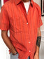 Camicia oversize a righe vintage anni '80 Taglia L