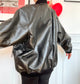 Bomber oversize vintage anni '80 Taglia L