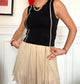 Top fantasia vintage anni '80 Taglia S