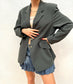 Blazer oversize vintage anni '80 taglia M