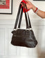 Bolso de cuero vintage de los años 80