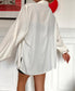 Blusa oversize con fantasie vintage anni '80 Taglia L