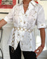 Blusa oversize con estampados vintage años 80 Talla M