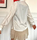 Blusa fantasia vintage anni '80 Taglia M