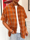 Camisa oversize vintage 80s rayas Talla L