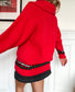 Maglione oversize in lana vintage anni '80 Taglia L