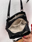Vintage 80s leather handbag