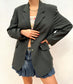 Blazer oversize vintage anni '80 taglia M