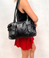 Vintage 80s leather handbag
