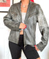 Chaqueta Vintage 80s oversize PVC Talla M