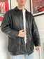 Cazadora vintage 80s piel oversize Talla L