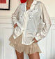 Blusa fantasia vintage anni '80 Taglia M