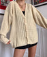 Cárdigan Vintage 80s oversize Talla M