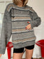 Jersey Vintage 80s oversize estampado Talla M