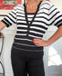 Vintage 80s striped top Size M