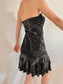 Vestido vintage 80s verano Talla S