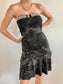 Vestido vintage 80s verano Talla S